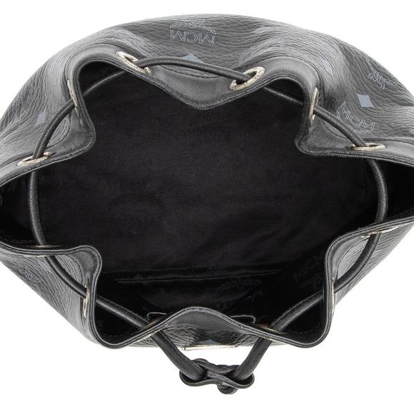 MCM Visetos Essential Drawstring Small Bucket Bag - FINAL SALE - Picture 6 of 15